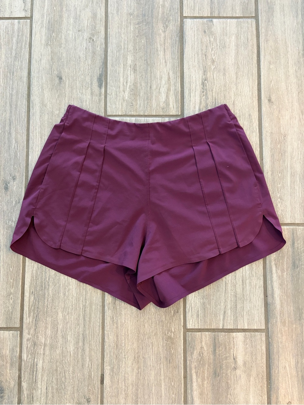 LULULEMON | Unlined Maroon Athletic Shorts